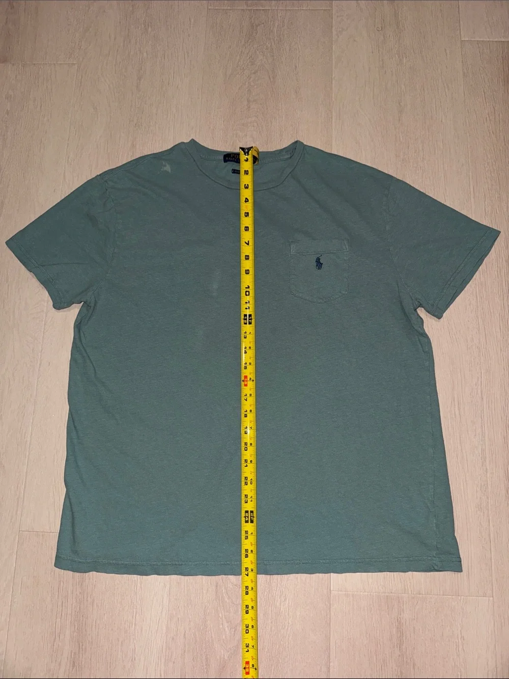 Polo by Ralph Lauren Seafoam Pocket Crew Neck T-Shirt